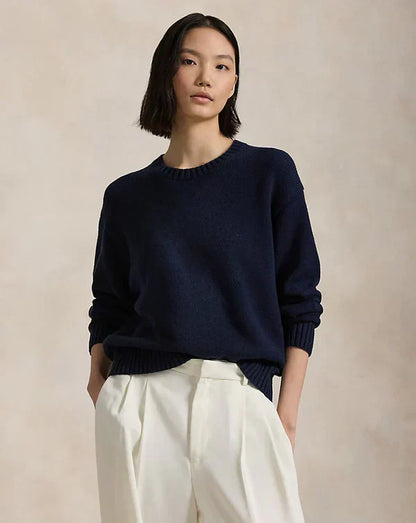 Cotton Crewneck Jumper